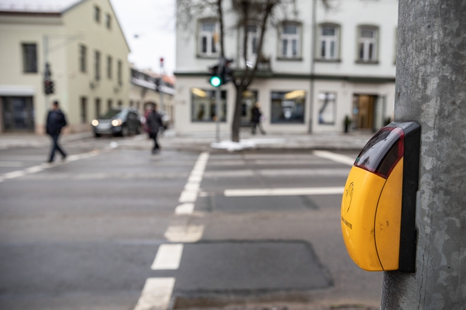 Prioritetas pėstiesiems sostinės sankryžose – kasdien sutaupomos 125 valandos laiko