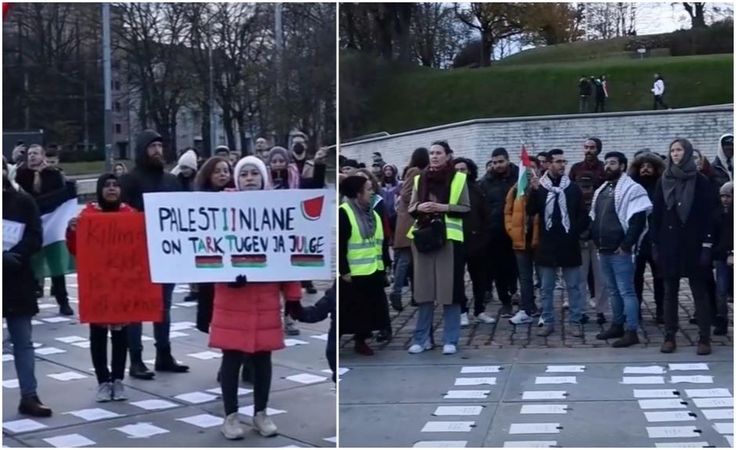 Estija: akcijos palestiniečiams remti organizatoriams skirta bauda
