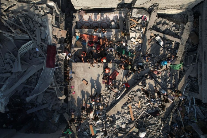 JT ekspertai smerkia „Hamas“ atakas ir Izraelio vykdomą Gazos Ruožo apsiaustį