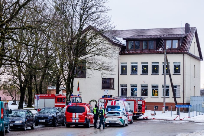 Kaišiadorių meras – apie gaisrą vaikų darželyje: viskas kontroliuojama