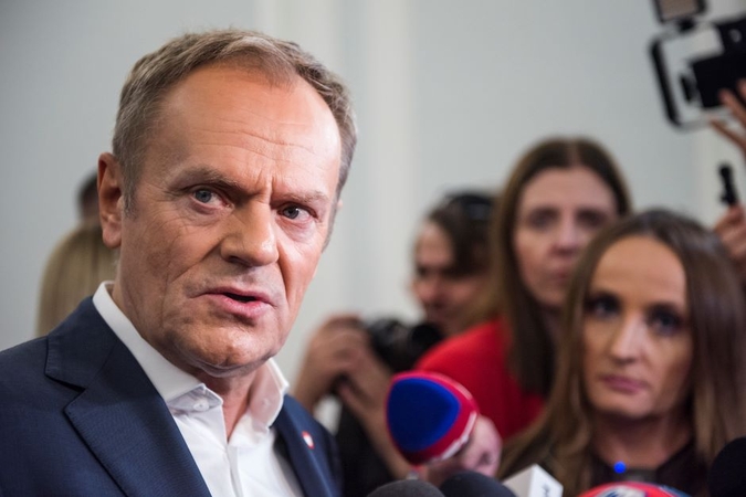 D. Tuskas paskelbė būsimuosius naujosios Lenkijos vyriausybės ministrus