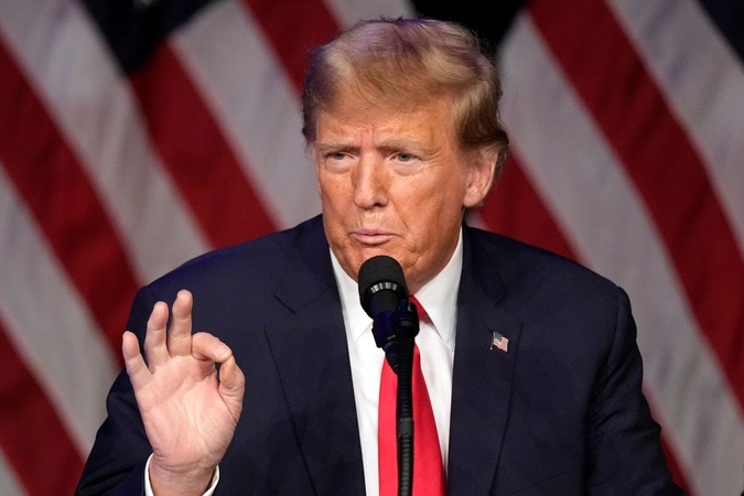 D. Trumpas laimėjo pirminius respublikonų rinkimus Nevadoje