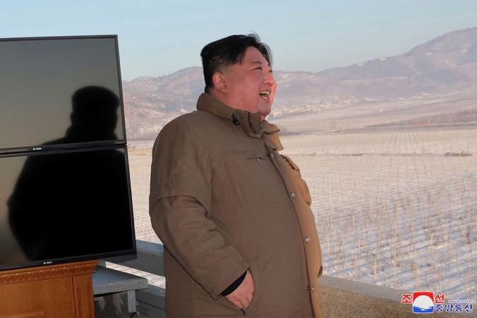 Kim Jong Unas įspėjo dėl branduolinės atakos, jei Pchenjanas būtų išprovokuotas