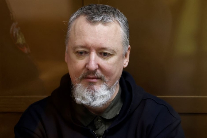 Rusijoje buvusiam separatistų vadui I. Girkinui paskirta įkalinimo bausmė