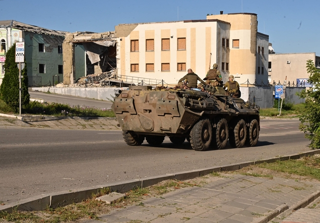 Per apšaudymą Ukrainos Charkivo srityje žuvo vienas žmogus