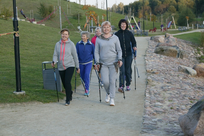 Judėjimas – ir džiaugsminga nuotaika, ir sveikata.