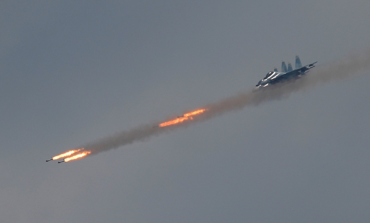Istorinis smūgis: Ukrainos dronas numušė Rusijos naikintuvą
