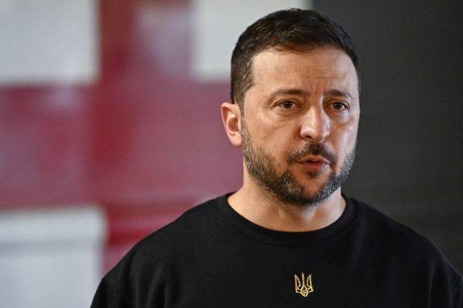 V. Zelenskis apie Rusijos naktinę ataką: agresorių gali sustabdyti tik ryžtingi veiksmai