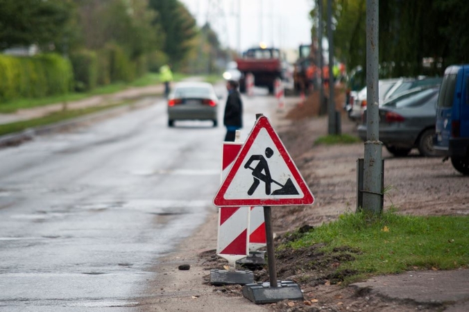 Keisis: manoma, kad gatvių atnaujinimo metu kai kur laikinai bus ribojamas eismas.