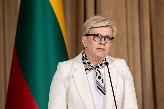 I. Šimonytė su NATO vadovu aptarė saugumo klausimus, akcentavo investicijų į gynybą svarbą