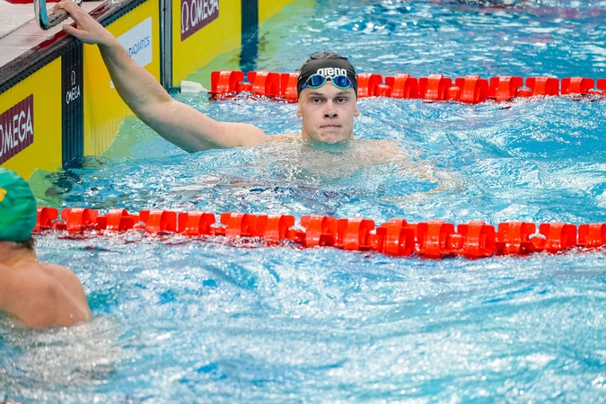 Rapšys vos per plauką nepateko į pasaulio plaukimo čempionato finalą (atnaujinta)