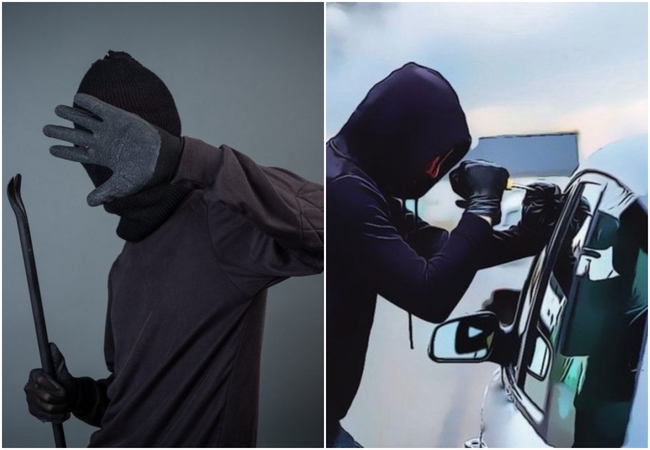 Kretingos rajone strypais ginkluoti vaikinai puolė automobilyje sėdėjusius žmones