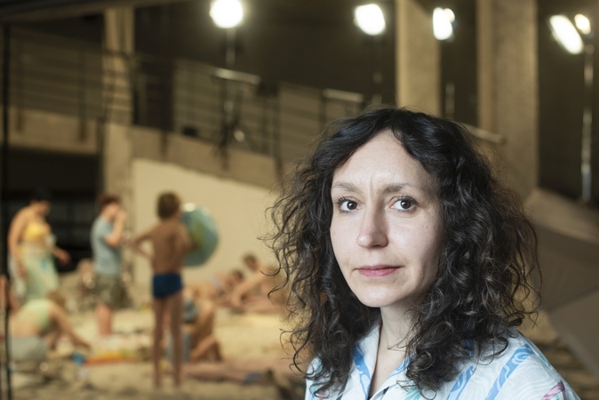 Įkvėpimas: V.Grainytė sako nenorėjusi eiti lengviausiu keliu, todėl laimės tyrimo metu surinktas žinias pavertė kūriniu, o ne gyvenimo vadovėliu.