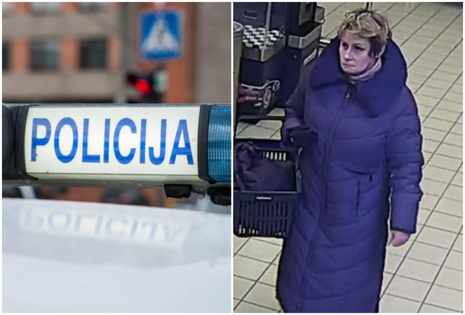 Alytuje tiriama vagystė iš parduotuvės: ar atpažįstate šią moterį?