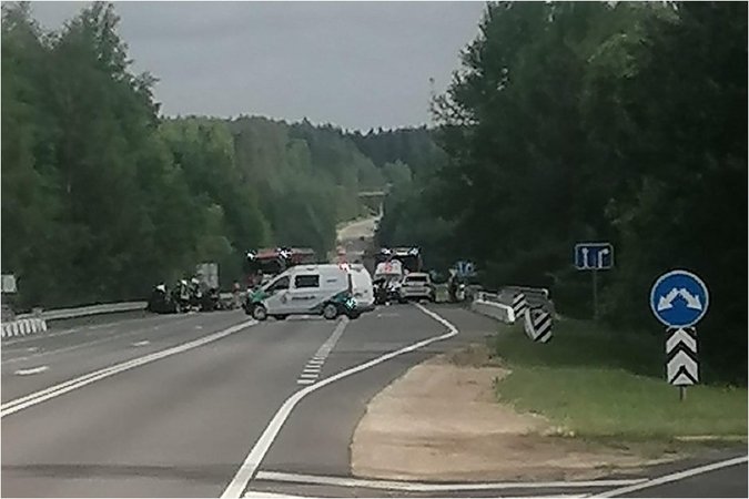 Nuotrauka iš įvykio vietos.