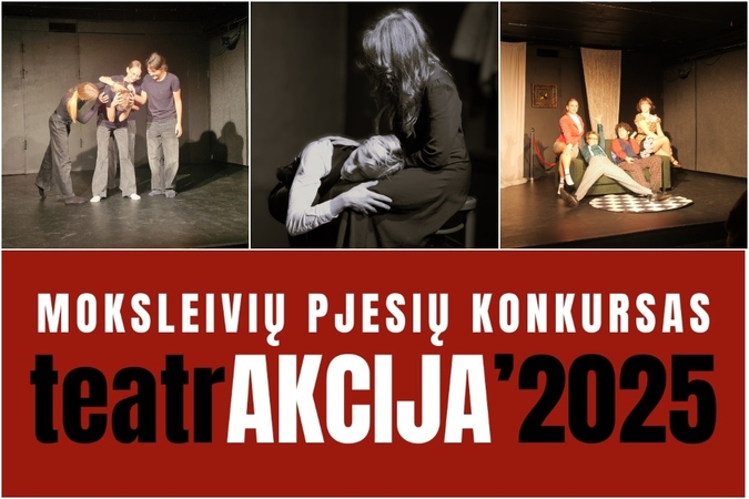 „Teatrakcija 2025“ laukia jaunųjų dramaturgų: kviečiame kurti!
