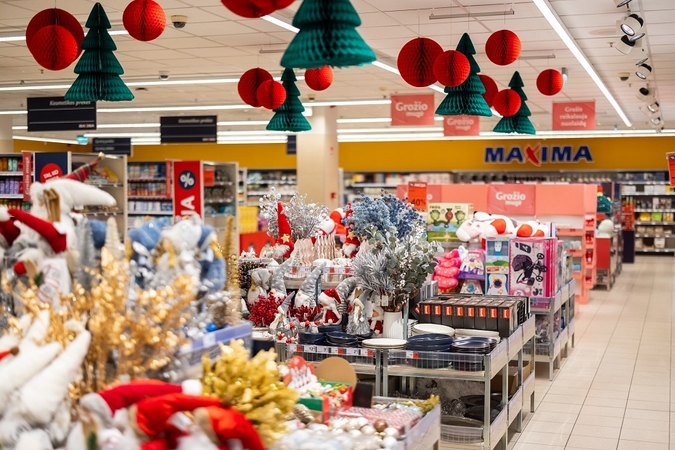„Maxima“ kviečia ruoštis Kalėdoms.