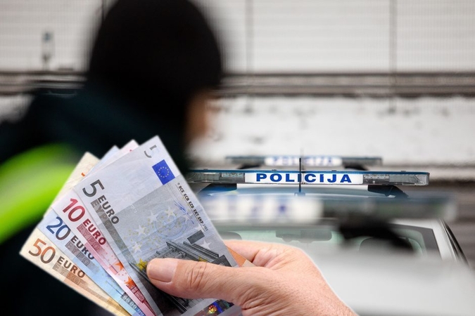Girtas vilkiko vairuotojas bandė išsisukti nuo atsakomybės: siūlė 2 tūkst. eurų kyšį