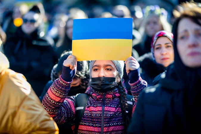 Baltarusiai Vilniuje protestavo prieš Minsko režimo paramą Rusijai