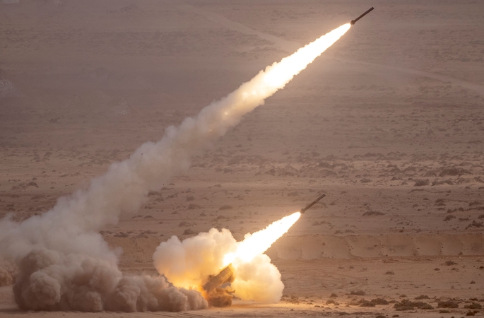 Ukrainą pasiekė ir dar kelios JAV siųstos raketų sistemos HIMARS