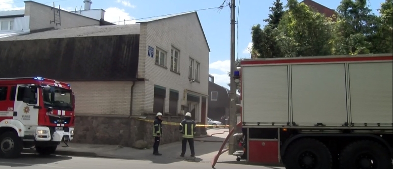 Pavilnio siuvykloje kilo gaisras