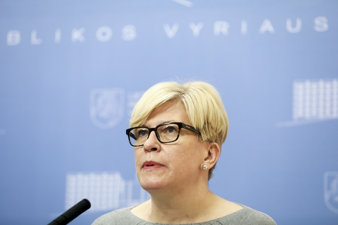 I. Šimonytė: verslams neturėtų būti sunku rasti, kuo pakeisti rusiškas prekes