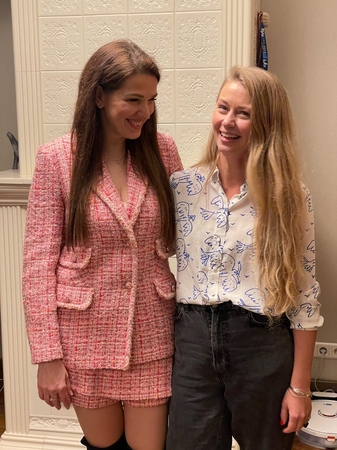 Kristina Rimienė ir Lena Sokolovska