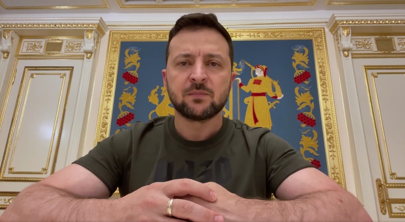 V. Zelenskis: per teroristinius išpuolius Rusija laidoja tik pati save