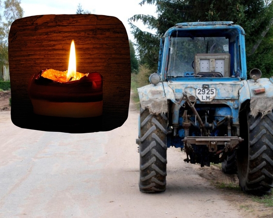 Šakių rajone – traktoriaus avarija: vienas žuvo, kitas – sužalotas
