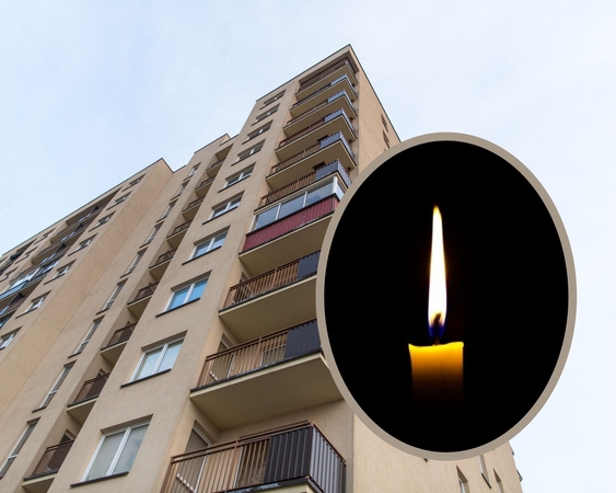 Skaudi nelaimė: Vilniuje mirė iš namo balkono iškritęs 89 metų vyras