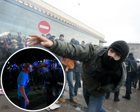 Riaušės prie Seimo sugrąžina į 2009-uosius: panašumų apstu