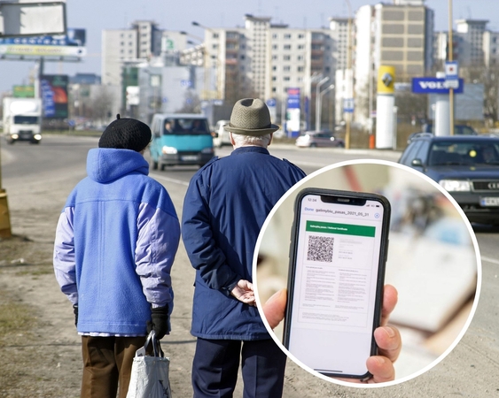 Nauji draudimai gąsdina senjorus: mano, kad be galimybių paso negalės eiti į poliklinikas