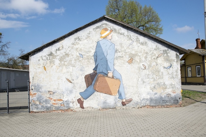 Morfai grafitas Kaune.