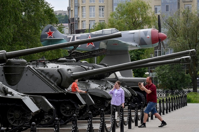 Rusija evakuoja vaikus iš kaimų prie Ukrainos sienos