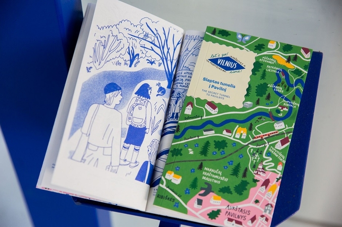 Turintiems silpnybę vaiduoklių istorijoms – komiksas apie Pavilnio paslaptis