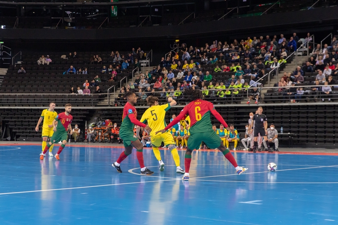 Lietuvos rinktinei – Europos ir pasaulio futsal čempionų pamoka