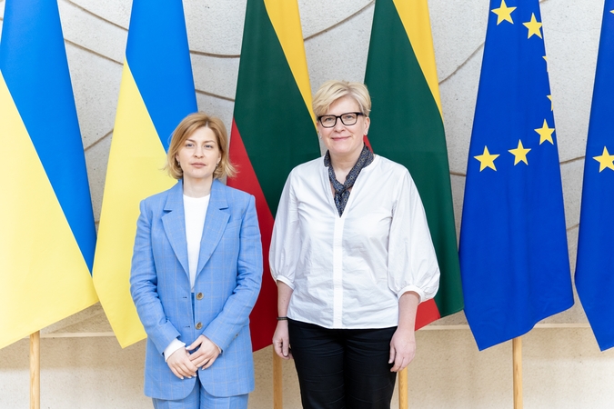 I. Šimonytė: ES turi parodyti, kad kalbos apie atviras duris Ukrainai nėra tušti žodžiai