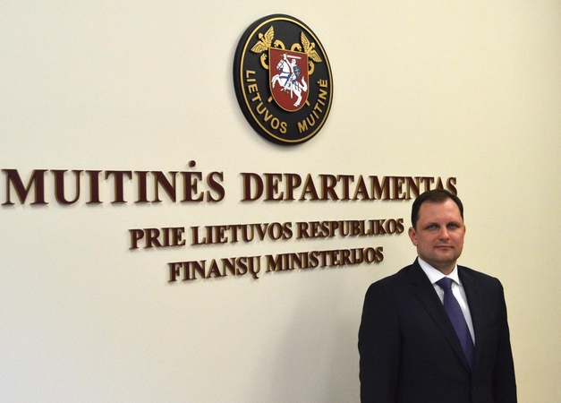 Muitinės departamento vadovu paskirtas A. Adomėnas