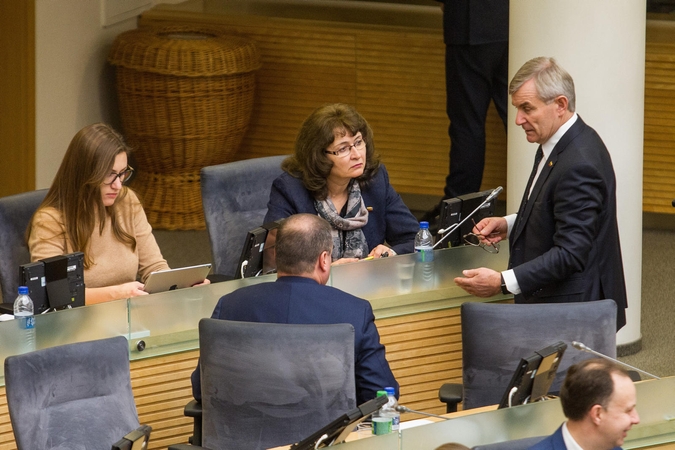 Seimo valdyba negalėjo apsispręsti dėl įstatymo projekto ekspertinio vertinimo
