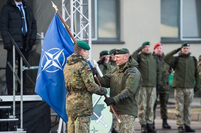 Keičiasi NATO bataliono Lietuvoje vadas