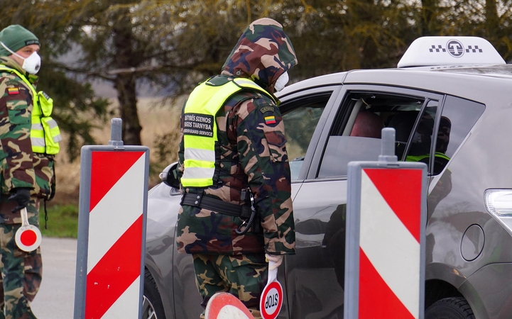 Užsieniečių tranzitas per Lietuvą pratęstas iki savaitės pabaigos