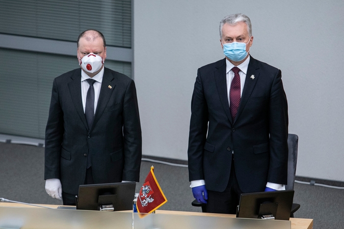 G. Nausėda susitiks su S. Skverneliu: aptars biudžetą ir pensijų klausimą