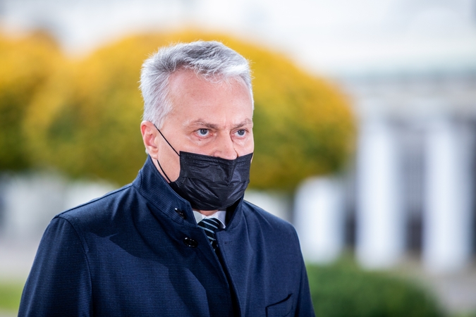 G. Nausėda paragino valdančiuosius išlaikyti atsakomybę dėl COVID-19 valdymo