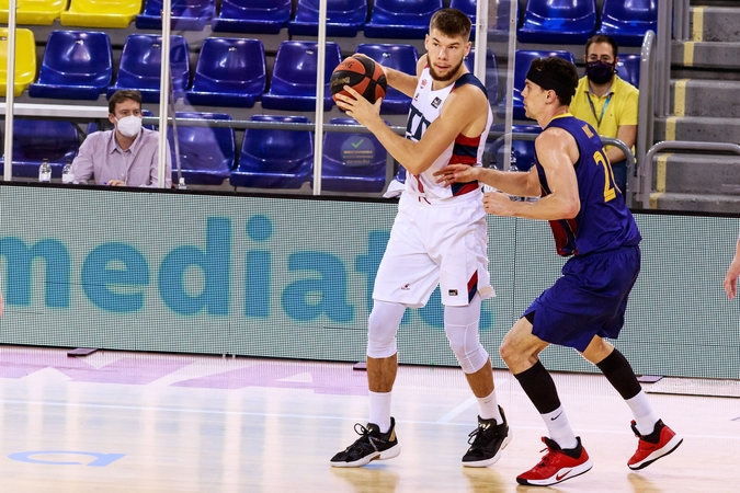 „Baskonia“ lietuvių sezonas baigėsi ketvirtfinalyje