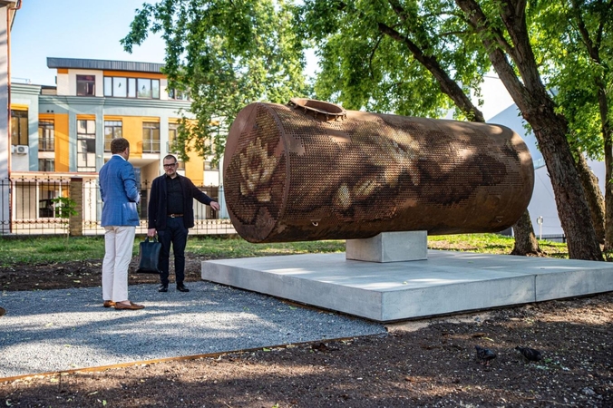 Vilniaus centre – naujas šiuolaikinio meno kūrinys