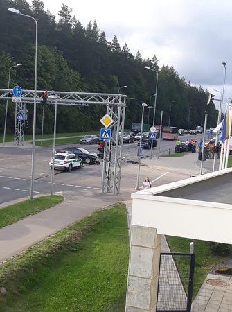 Vilniuje avariją sukėlė NATO karys