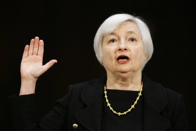 JAV Senatas patvirtino J. Yellen Federalinės rezervų sistemos vadove