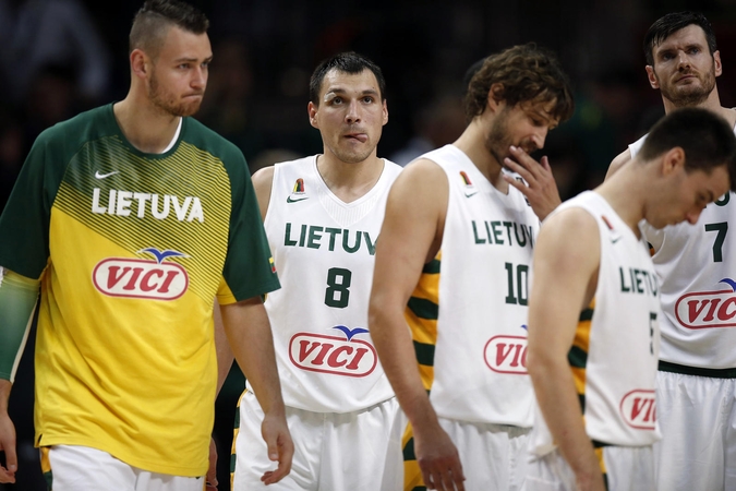 Lietuvos vyrų krepšinio rinktinė – burtų traukimo lyderių gretose