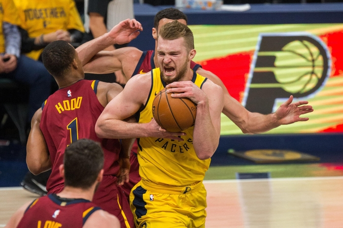 D. Sabonis dėl traumos gali praleisti NBA rungtynes