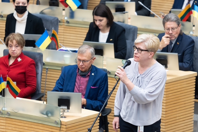 Pradeda dirbti nauja I. Šimonytės patarėja ryšiams su Seimu